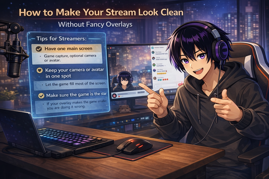 How to Make Your Stream Look Clean Without Fancy Overlays