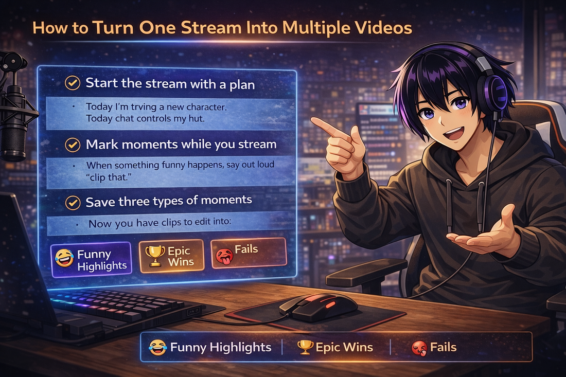 How to Turn One Stream Into Multiple Videos