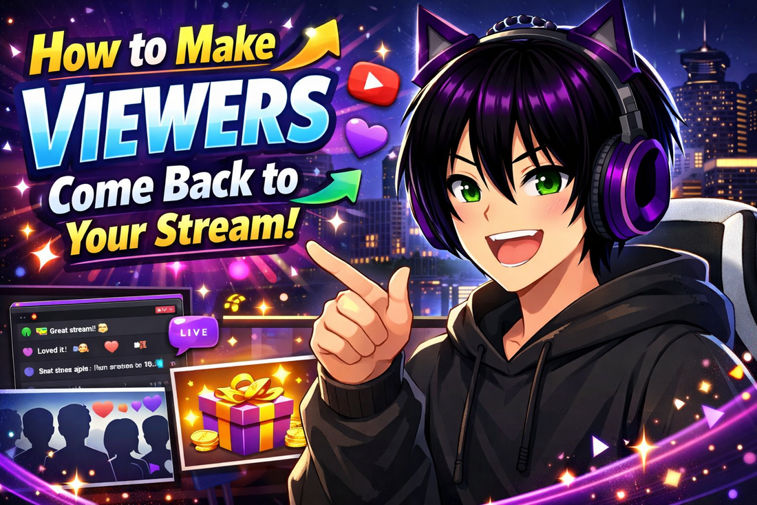 How to Make People Come Back to Your Stream